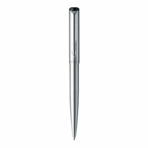 Parker Vector Stainless Steel Chrome Trim Ball Pen