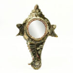 Aranmula Kannadi | Metal Mirror with Back Stand (Shanghu)