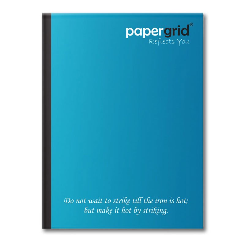 Papergrid Notebook King Size 160 Pages for High School Classes