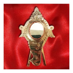 Aranmula Kannadi | Metal Mirror with Back Stand (Shanghu)