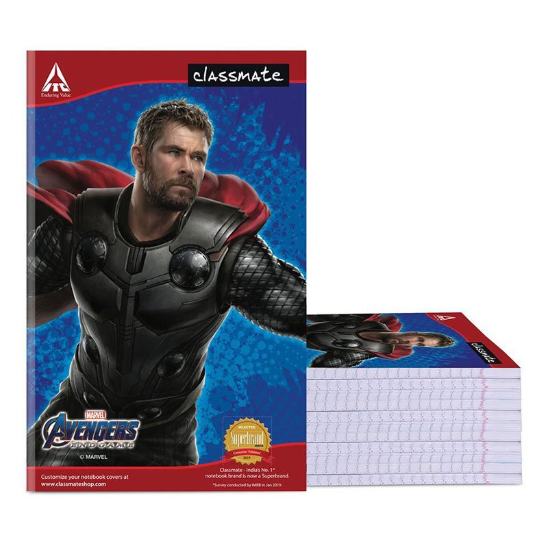 Classmate Notebook Queen Size (A4 Size) 240 Pages