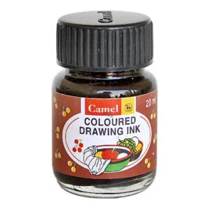 Camel Coloured Drawing Ink (black) (Indian Ink)