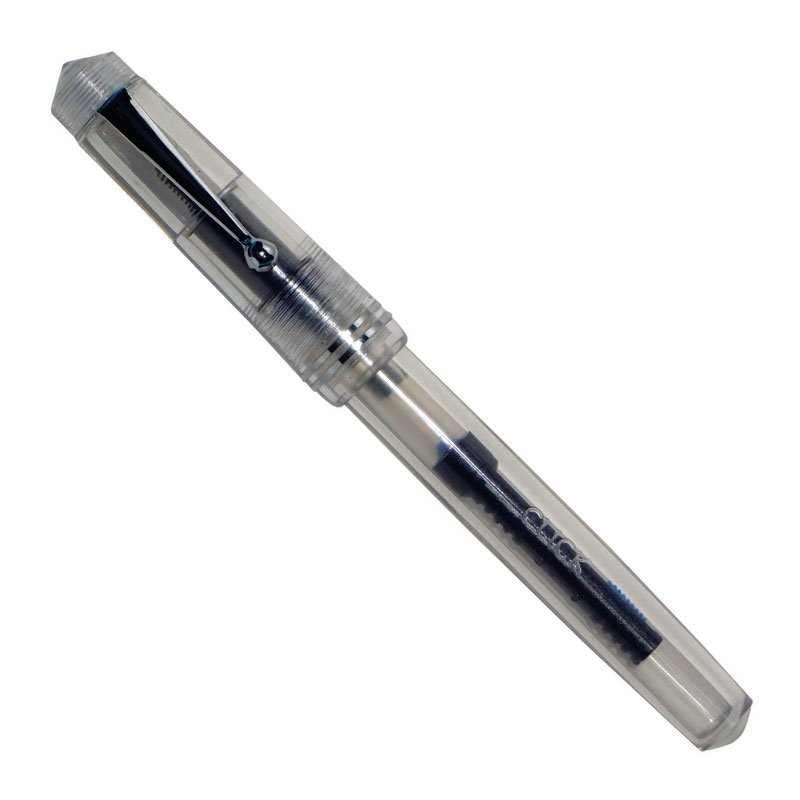 Click Aristocrat Fountain Pen (Chrome Trim | Fine Nib) Demo
