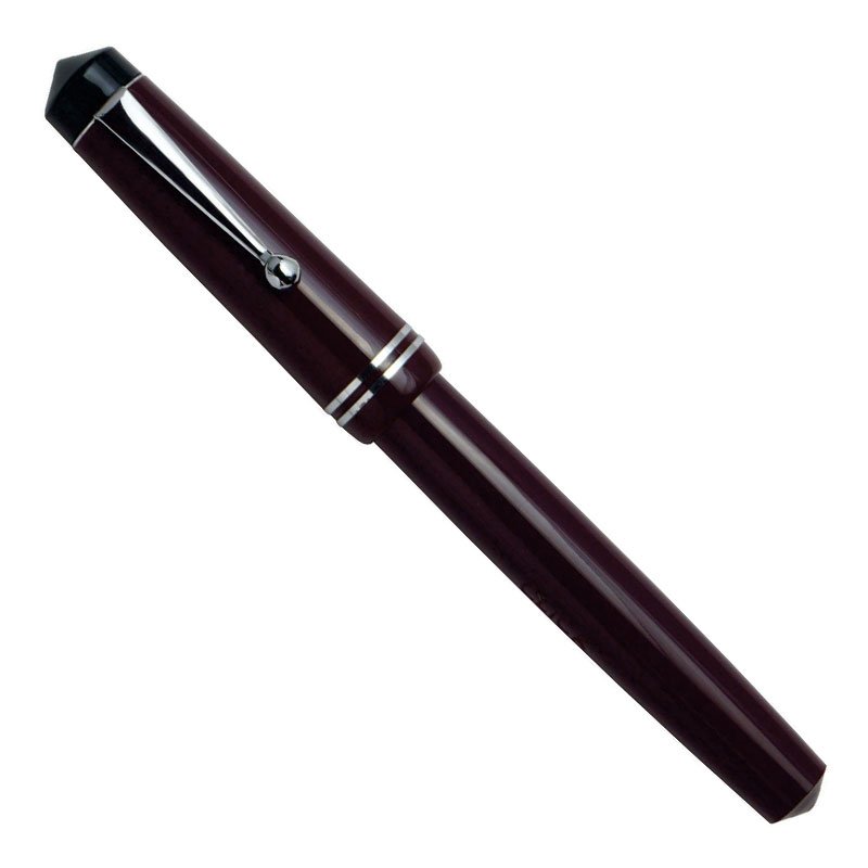 Click Aristocrat Fountain Pen (Chrome Trim | Fine Nib) Maroon