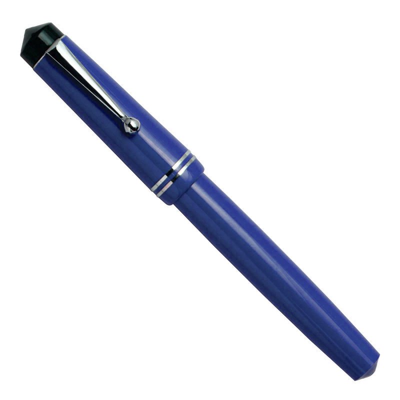Click Aristocrat Fountain Pen (Chrome Trim | Fine Nib) Navy Blue