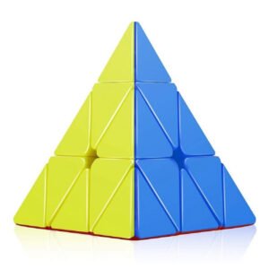 Sticker Less Rubik's Cube (Speed Cube) Triangle Pyramid