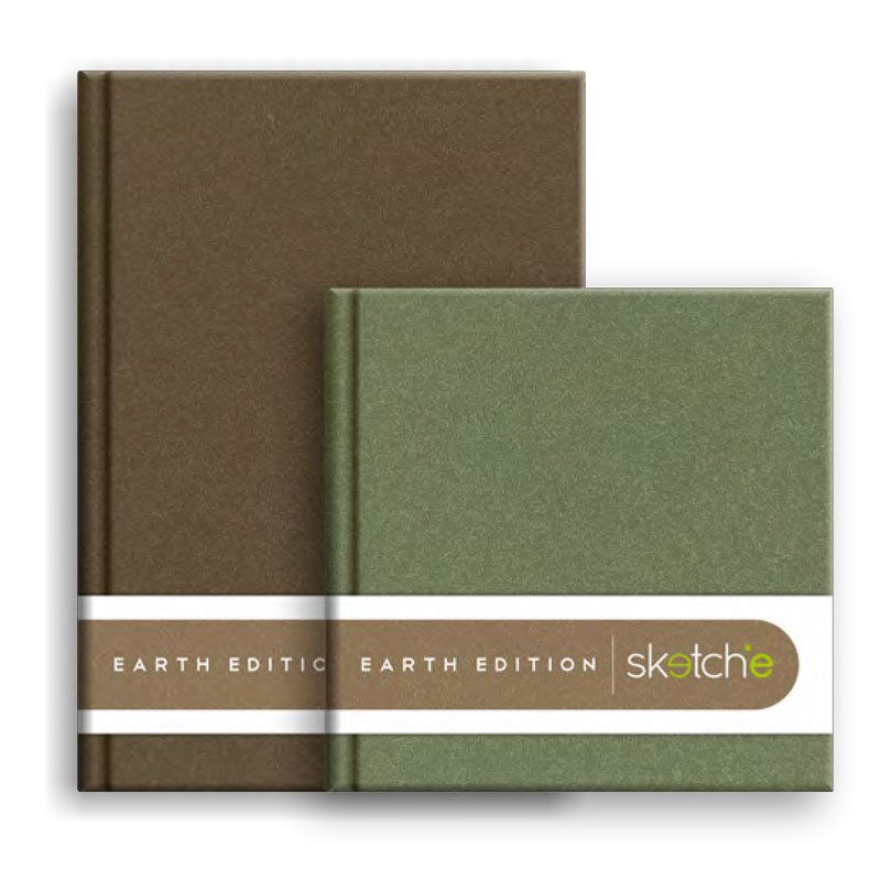 Anupam Sketch-E Earth Edition Sketch Book A4/A5/A6/Square Size 140 GSM