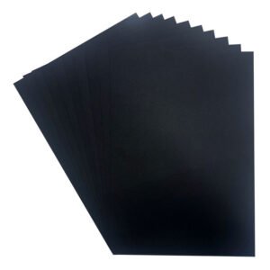 Card Stock Paper Black A3/A4 Size 300 GSM (Single Sheet)
