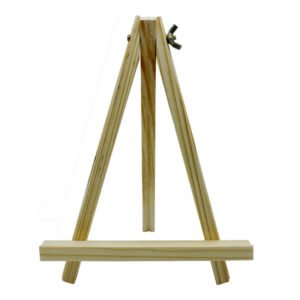 Mini Wooden Easel (Tripod) Display Stand (9 Inch)