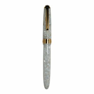 Click Falcon Premium Acrylic Fountain Pen (Medium Nib | Gold Trim)
