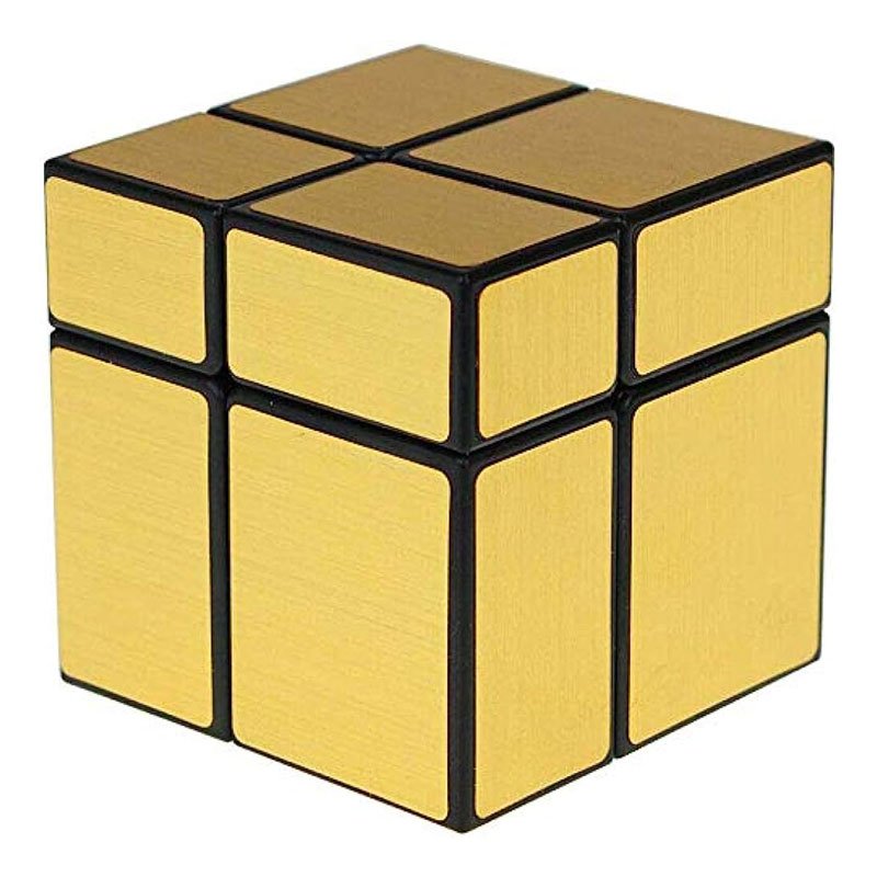 2X2 Mirror Puzzle Cube Gold