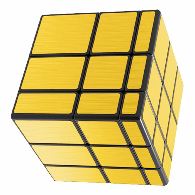3X3 Mirror Puzzle Cube Gold