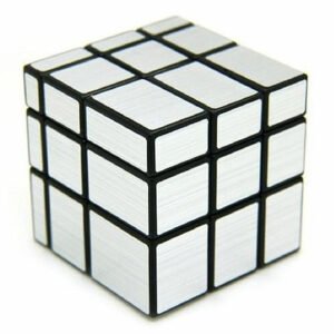 3X3 Mirror Puzzle Cube Silver