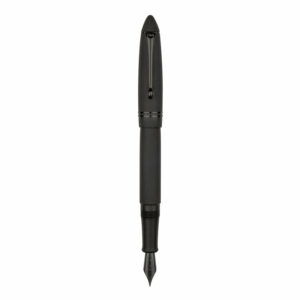 Click Yen Ebonite Fountain Pen (Medium Nib | Black Trim) Matt Black