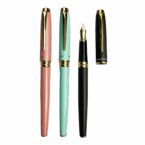Hero 277 Fountain Pen (Fine Nib | Gold Trim)