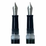 Mohi Duke Fountain Pen (Ebonite | Fine Nib | Chrome Trim)