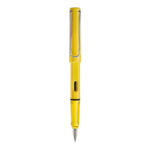 Jinhao 619 Fountain Pen Yellow (Medium Nib | Chrome Trim)